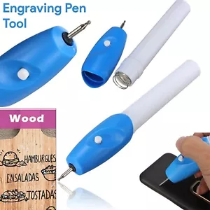 Engraving Etching Pen Hobby Craft Handheld Tool For Jewellery Metal Wood - Picture 1 of 12