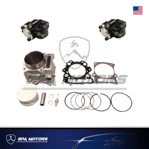 Brake Caliper Pads & Rebuild Cylinder KIT fit Yamaha Raptor 660R YFM660 01-05 - Picture 1 of 12