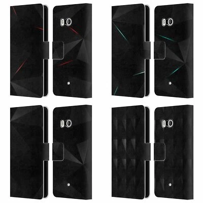 OFFICIAL ALYN SPILLER TECTONIC LEATHER BOOK WALLET CASE COVER FOR HTC PHONES 1 - Image 1 of 4