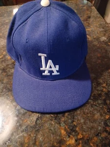 Vintage Sports Specialties MLB Los Angeles Dodgers Pro Fitted 7 3/8 Wool Cap Hat - Picture 1 of 5