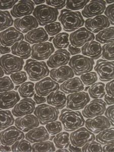 Nancy Cozine Textiles, Velvet Roses, Cut Velvet, Remnant, Color Lichen - Picture 1 of 2