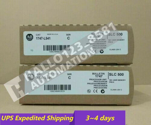 1747-L541 /C SLC 500 SLC 5/04 CPU PROCESSOR UNIT MODULE UPS Shipping - Image 1 of 1