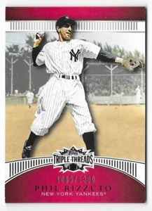 Phil Rizzuto 2010 Topps Triple Threads Red #43 /1350 New York Yankees Baseball  - Foto 1 di 2