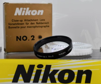 🌸[Near MINT+++] Nikon Close-up Attachment Lens No.2 From JAPAN - Image 1 of 4