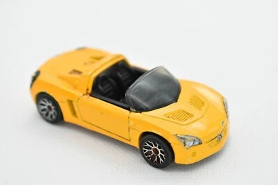 2002 Matchbox Opel Speedster Car Yellow/Orange Die Cast 1/55 Scale Loose - Image 1 of 4