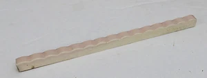 Vintage Narrow Tile Liner Pale Pink with Ridges - Picture 1 of 3