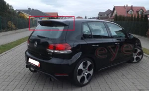 VW VOLKSWAGEN GOLF 6 GTI MK6 2008-2012 REAR ROOF SPOILER - Picture 1 of 6