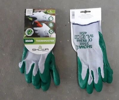Showa Thornmaster 350R Outdoor Work and Garden Gloves - Free Postage