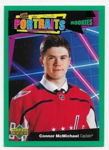 20/21 CUBIERTA SUPERIOR SERIE 2 UD RETRATOS NOVATOS VERDE Connor McMichael #P98 - Imagen 1 de 2