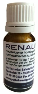 BAHNHOF-APOTHEKE Renalind Globuli - klassische Homöopathie aus dt. Traditionsapotheke