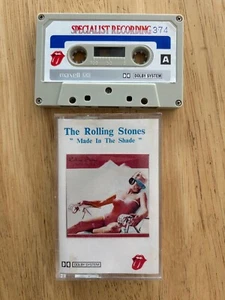 Rolling Stones-Made In The Shade cassette tape vintage Specialist Recording - Picture 1 of 2