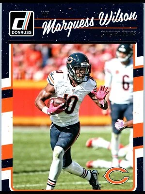 2016 Donruss #53 Marquess Wilson Near Mint - Image 1 of 2