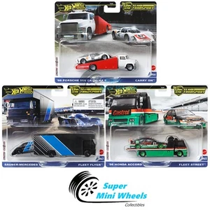 Hot Wheels 2024 Car Culture Team Transport B Case Set of 3 Cars【In-Stock】 - Picture 1 of 2