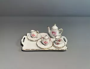 Reutter | Puppenhaus Geschirrservice Kaffeeservice Kanne Tasse Zuckerdose | #A2 - Bild 1 von 3