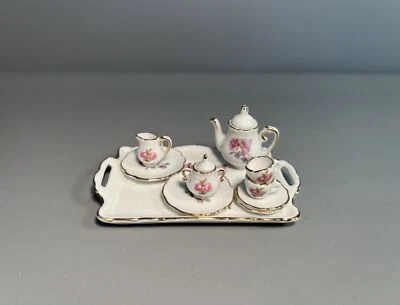 Reutter | Puppenhaus Geschirrservice Kaffeeservice Kanne Tasse Zuckerdose | #A2 - Bild 1 von 3