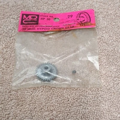 MDC #HP30 30 Tooth Hypoid Crown Gear & Set Screw Slot Car New - Image 1 of 4