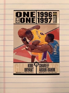 1996-97 Collectors Choice Kobe Bryant vs Shareef Abdur-Rahim One on One #361 - Picture 1 of 4