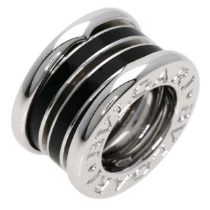 BVLGARI Pendant top B.zero1 Black Enamel K18 White Gold - Picture 1 of 3