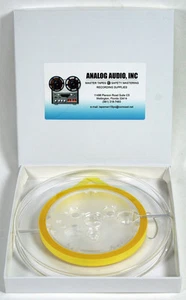 *NUOVO* NASTRO LEADER GIALLO 100'x1/4" per mulinello 2 rulli editing-Revox Technics Teac - Foto 1 di 1