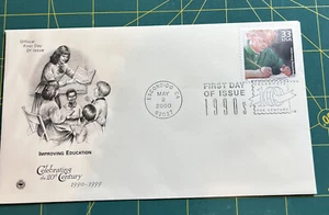 TEACHERS IMPROVING EDUCATION 1990s CTC 2000 FDC PCS CACHET VF - Picture 1 of 6