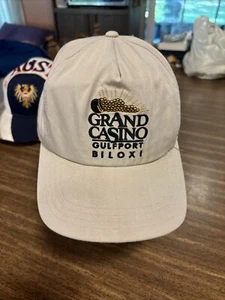 Vintage Grand Casino Biloxi Mississippi Snapback Hat LNC - Picture 1 of 4