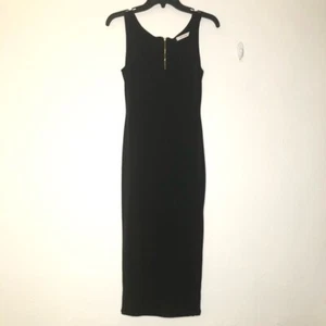 IVIN IVIN Damen Kleid Bodycon Midi Rücken Ärmellos U-Ausschnitt Größe Small - Bild 1 von 8