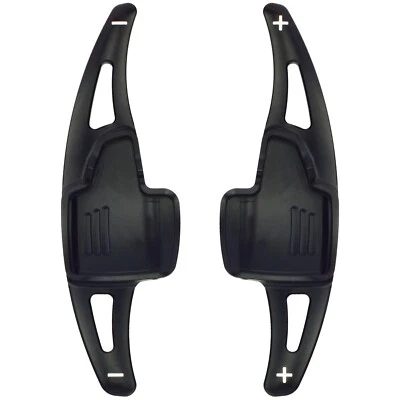 Schaltwippen Verlängerung Kompatibel mit Ford Ecosport Focus Kuga Schwarz Typ-B - Bild 1 von 4