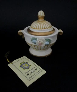 ✅ MERAVIGLIOSO PICCOLO VASO ARTISTICO IN BISCUIT DIPINTO A MANO ANTIQUE - 4660 - Imagen 1 de 8