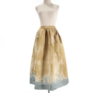 Dries van Noten Neu mit Etikett Soni Midirock Größe 38 (US 6) in Goldbeige/Multi - Bild 1 von 10