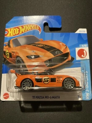 Hot Wheels 15 Mazda Mx-5 Miata Hw J-imports 3/10 2024 HTD22 Jdm Japan Car - Immagine 1 di 4