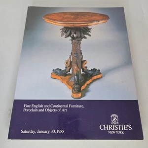 Christie’s Auktion Möbel Porzellan Kunst Katalog Januar 1998 - Bild 1 von 4