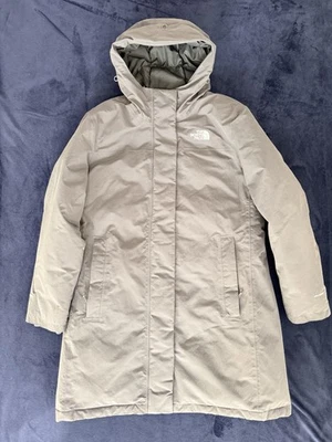 The North Face Women’s Goose Down Arctic Parka Dryvent, Size XL, Grey - Image 1 of 4