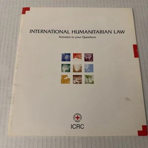 Derecho Internacional Humanitario CICR 2002 Folleto Respuestas a tus preguntas - Imagen 1 de 10