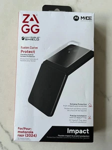 ZAGG Invisible Shield Fusion Curve Screen Protector Motorola Razr (2024) - Picture 1 of 1