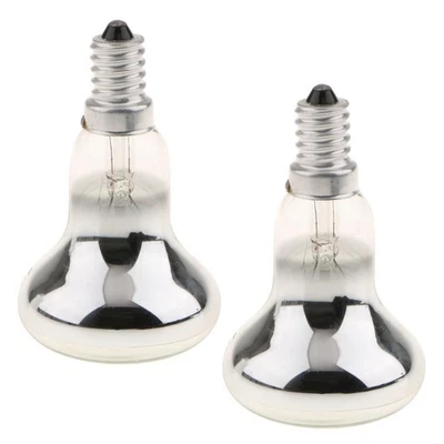 2-Piece R50 Reflector Tungsten Filament Spotlight Bulb   Lamp SES E14 40W - Image 1 of 4