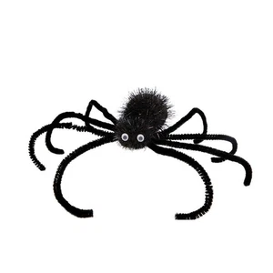 Long Leg Halloween Black Spider Hairpin Halloween Headdress Hair Festival Toys - Picture 1 of 14