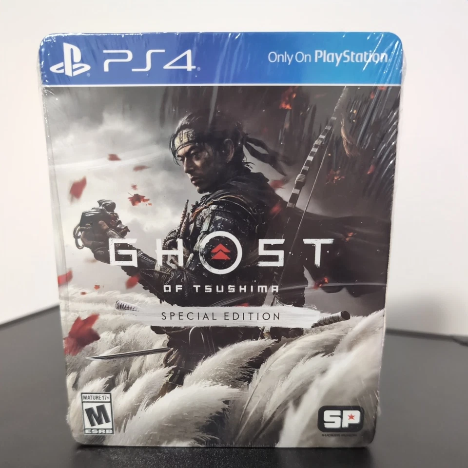 Ghost of Tsushima Special Edition Steelbook PS4 Brand New & Sealed OOS - Image 1 of 2