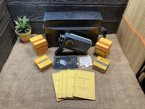 Cámara de película Kodak Instamatic M6 de colección (tal cual) 8 cajas de película (caducadas) y estuche - Imagen 1 de 18