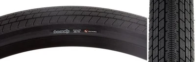 Neumático antorcha Maxxis - 24 x 1,75, cubierta, cable, negro, doble, gusano de seda Foto 1 de 2