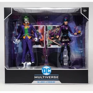 DC Multiverse The Joker and Punchline 7 Inch Action Figure 2-Pack Mcfarlane - Picture 1 of 5