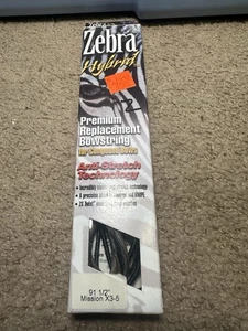 Zebra Hybrid Mission X3-5 String 91 1/2" BRN/WTS 720770190007 - Picture 1 of 2