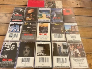Billy Joel HUGE 17 Cassette Tape LOT Greatest Hits Piano Man Stranger Kohliept - Picture 1 of 9