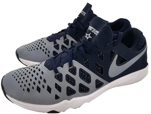 Nike Train Speed 4 AMP Blue/Silver Dallas Cowboys Shoes Men's size 12 - Picture 1 of 11