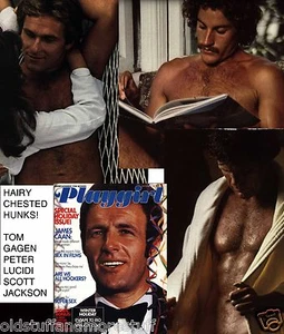 PLAYGIRL 1-77 JAMES CAAN MATADOR NUDE HAIRY PETER TOM GAGEN JANUARY 1977 - Picture 1 of 1