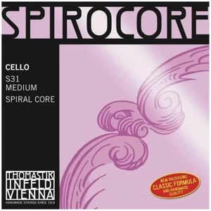 Juego de cuerdas para violonchelo Thomastik-Infeld S31 Spirocore tamaño 4/4  - Imagen 1 de 1