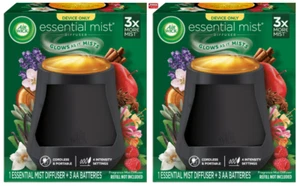 Air Wick Essential 3x More Essential Oils Mist Diffuser Devices Only - Pack of 2 - Picture 1 of 3