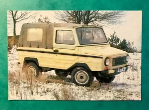 USSR Original Advertising Calendar 1988 Soviet Car LuAZ Truck.  - Picture 1 of 2