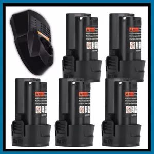 1/4x 4Ah Für Bosch Professional GBA 12V Akku BAT411 Li-ion GSR,BAT412 /Ladegerät - Bild 1 von 9
