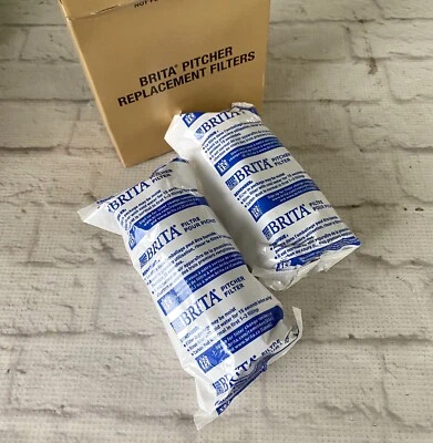 Two Brita Pitcher Replacement Filters Sealed Open Box - Image 1 of 3