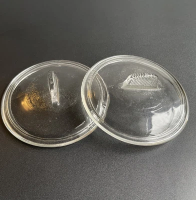 Vintage Fire King Replacement Lids for Chili Bowls Individual Casseroles Handled - Image 1 of 4